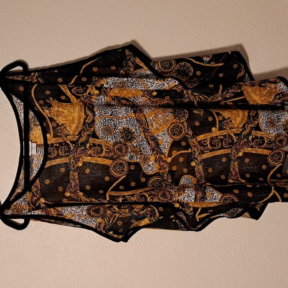 Jaclyn & Smith women's blouse Tunic👚 in colors size L. - Picture 1 of 13